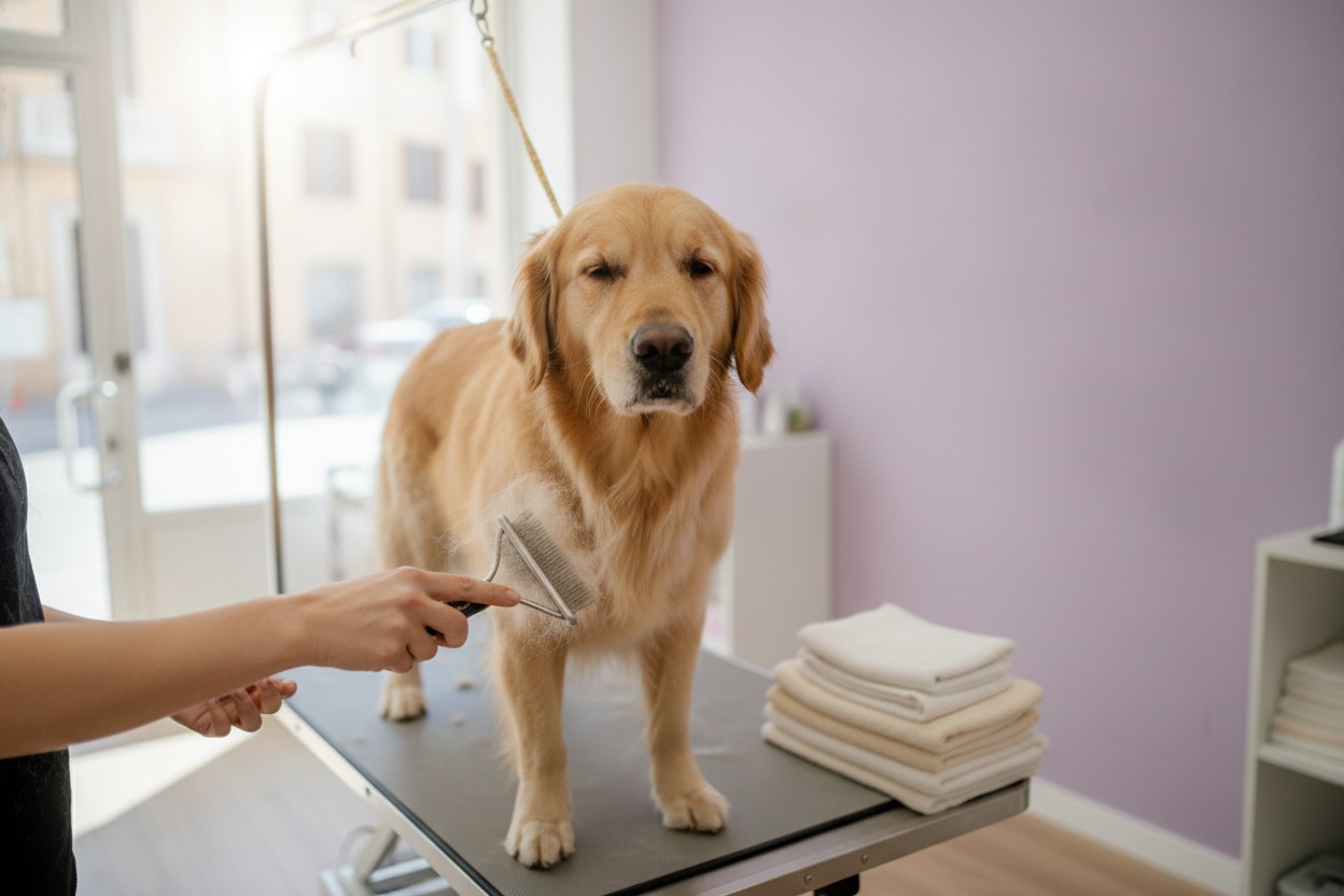 Dog grooming in Rome with Ucleany